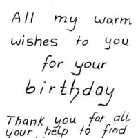 Letter from a client